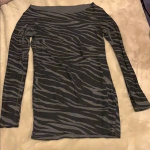 Forever 21 Zebra Print Tunic